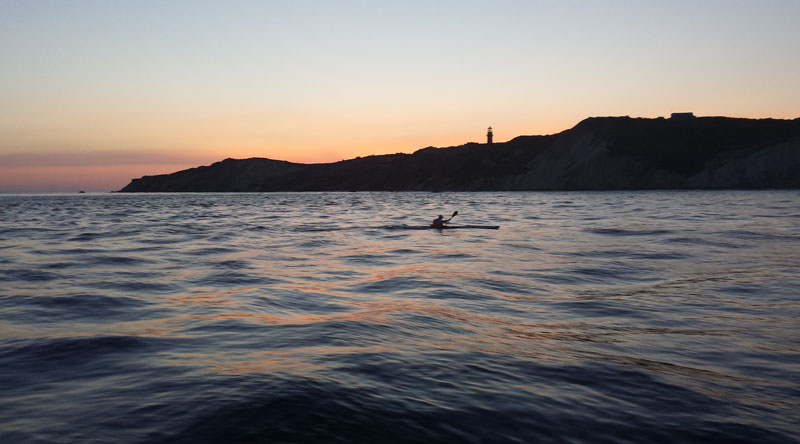 Gay Head cliffs at sunrise