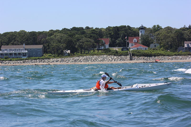 Heavy chop near West Chop light