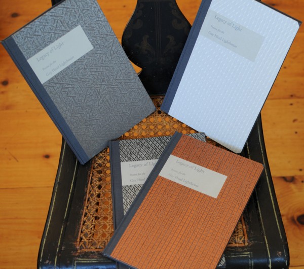 Legacy of Light poetry book cover colors
